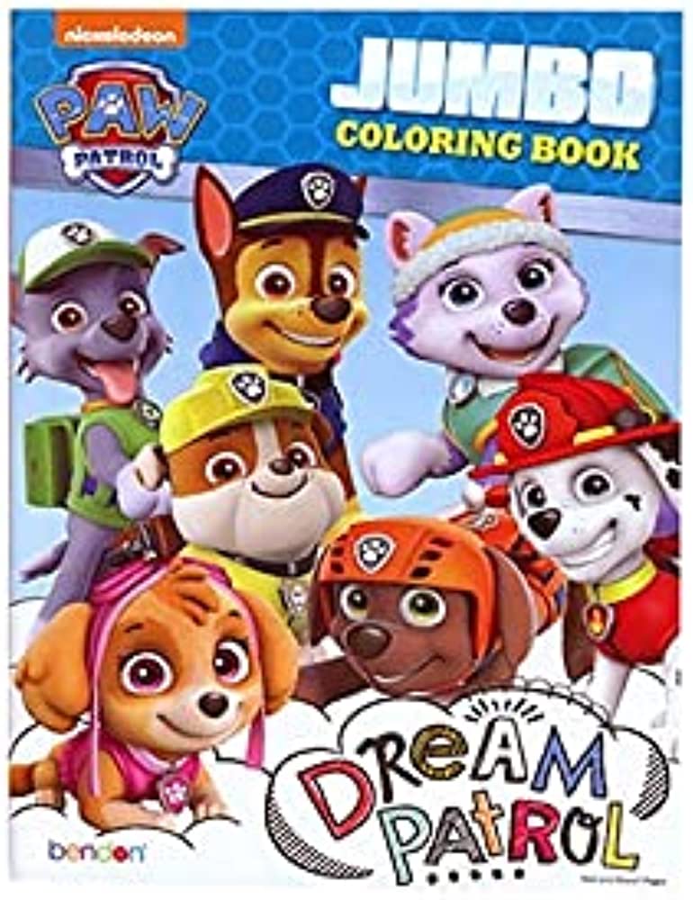 Paw Patrol Dream Coloring book