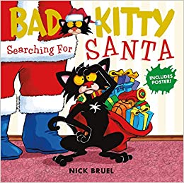 Bad Kitty Searching for Santa