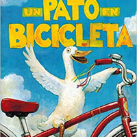 Pato en bicicleta