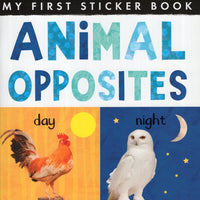 My First Sticker Book Animal Opposites