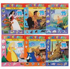 Stiker Fun Varios cuentos clasicos unidad
