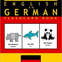 Flashcard book ANIMALS English to German