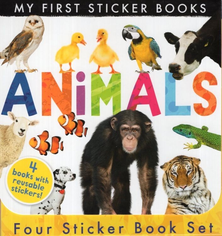 My First Sticker Books Animals