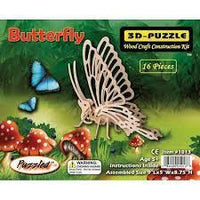 Butterfly Rompecabezas 3D
