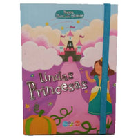 Libro para colorear lindas princesas