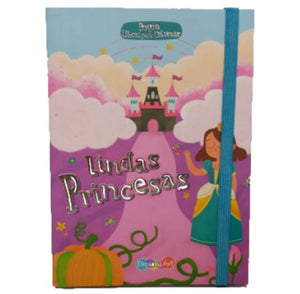 Libro para colorear lindas princesas