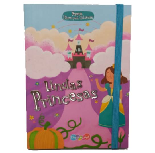 Libro para colorear lindas princesas
