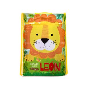 Libro almohada Hora de jugar con el león