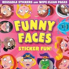 Funny faces Sticker Fun Girls