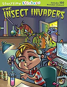 The Insect Invaders with  100 stickers