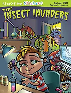 The Insect Invaders with  100 stickers