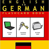 Flashcard book HOUSEHOLD ITEMS English to German