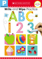 Write and wipe practice abc 123