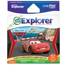 Cars 2 Leapster Explorer Juego aprendizaje