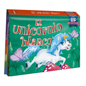 Mini Pop el unicornio blanco