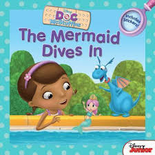 Doc McStuffins the Mermaid Dives in Includes Stickers