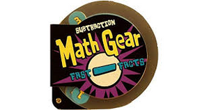 Subtraction Math Gear Rueda Para aprender a restar