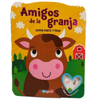 Amigos de la granja Pinta y Pega