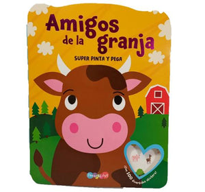 Amigos de la granja Pinta y Pega