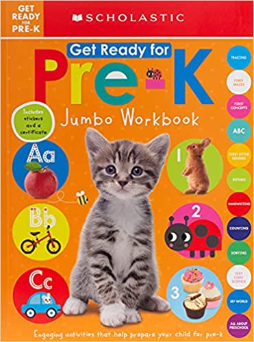 Pre K Jumbo Workbook