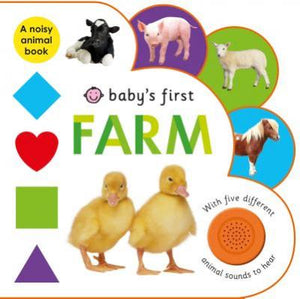 Baby´s First Farm Noisy Book with sound