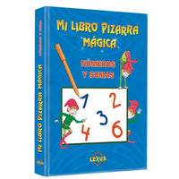 Mi libro pizarra mágina de números y sumas
