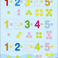 Puzzle Numbers 1 to 5