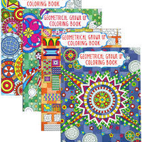 Geometrical Grown Up Coloring Book Unidad
