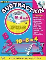 Subtraction Workbook with CD