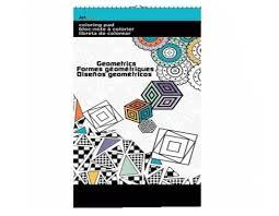 Coloring blocknote geometrics forms