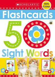Flashcards 50 sight words