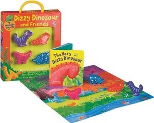 Dizzy Dinosaur and Friends Story Book and Play set