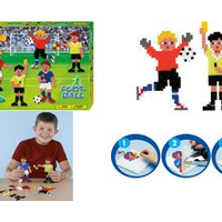 Football Hama Beads/Juego de cuentas Futbol